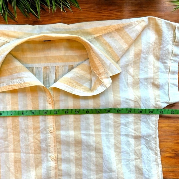 PATAGONIA Women’s Lightweight A/C® Shirt - Cali Stripe: Isla Yellow - XS - Picture 14 of 16